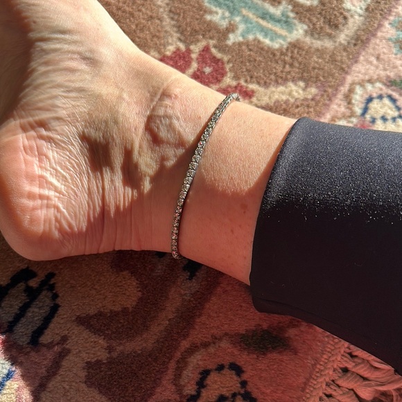 Rhinestone anklet - Picture 1 of 4